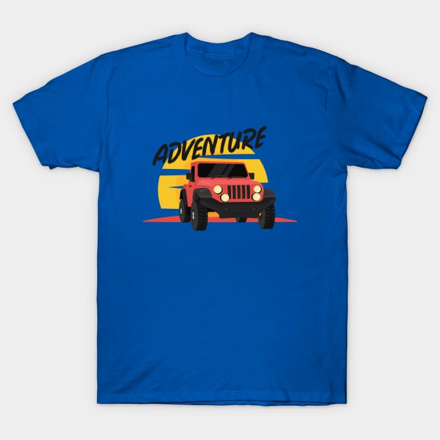 Jeep Adventure T-Shirt by Twister